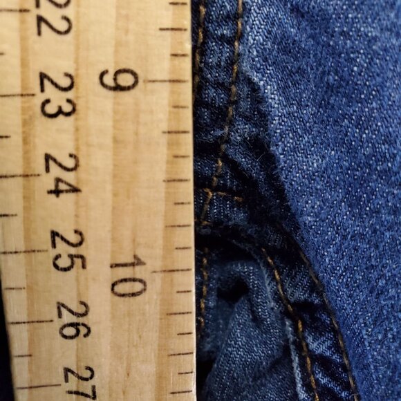 Old Navy Jeans Mens 38X32 Blue Straight Fit Denim Classic Comfortable - Picture 5 of 11
